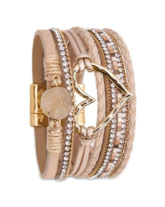 Saachi Saachi Golden Heart Bracelet