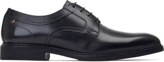 Base London Drake Waxy Mens Leather Shoes - Black - Size UK 6