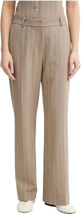 Sams&oslash;e & Sams&oslash;e Pantaloni larghi - - Trousers - Donna - Beige - S