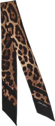 Dolce & Gabbana Multicolor Animal Print Scarf