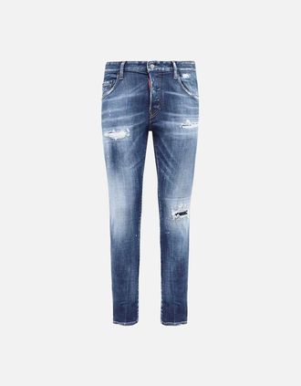 Dsquared2 Mens Dsquared2 Basic Wash Cool Guy Jeans in Blue - Size: 30/32