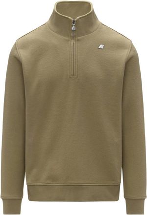 K-Way Finnick Heavy Fleece - Heren - Sweatshirts & Hoodies - Groen - Maat: 2XL Fleece
