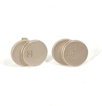Chanel Metal Stud Earrings (Pre-Owned)