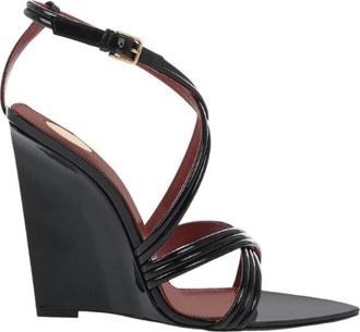 Saint Laurent Black Carryover Wedges