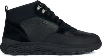 Geox Spherica 4X4 B ABX Booties - Heren - Sneakers - Zwart - 42 EU - Katoen - Schoenen