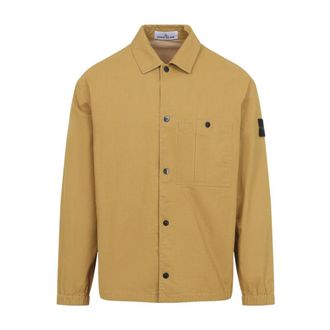 Stone Island Uomo, Magliette, Giallo, M, new