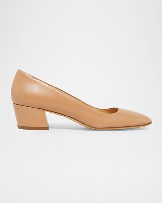 Gabriela Hearst Agathe Leather Pumps
