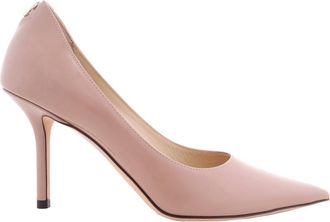 Jimmy Choo London Womens Ballet Pink Love 85 Heels, Brand Size 35 ( US Size 5 )