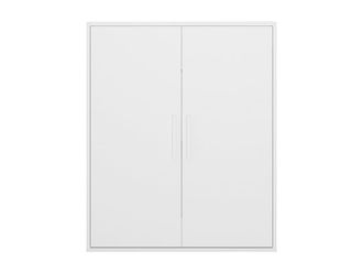 VENTE-UNIQUE.COM Armario para buhardilla madera blanco