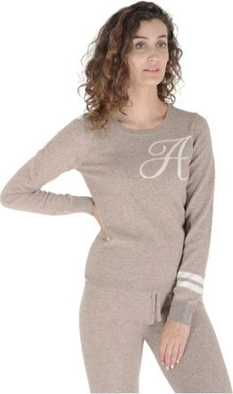 Dee Ocleppo Truien & Vesten, Dames, Bruin, L, Denim, Cashmere Lounge Set Style A