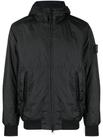 Stone Island Jack met Compass-logopatch - Zwart