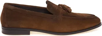 Doucal's Schoenen, Heren, Bruin, 41 EU, Wol, Tassel Loafer