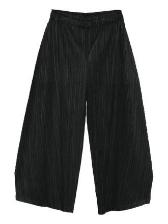 Pleats Please Issey Miyake Plooibroek - Zwart