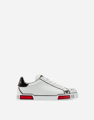 Dolce & Gabbana Limited Edition Portofino Sneakers - Man Sneakers White 40.5