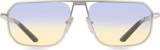 Prada PR A53S 27506Z Mens Sunglasses Silver Size 59