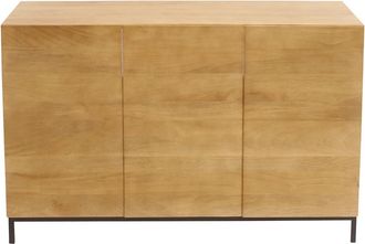 Miliboo Mueble De Ba&ntilde;o De Madera Maciza De Mango L120 Cm Ypster