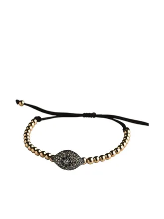 Anil Arjandas 18kt ros&eacute;gouden armband - Zwart