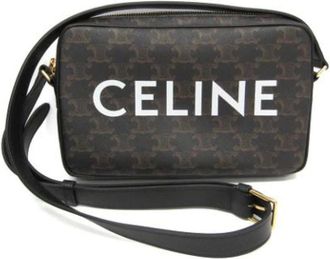 Celine Pre-owned Cross Body Bags, female, Brown, Size: ONE SIZE Pre-owned Vintage Cross Body Bag