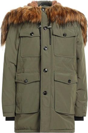 Diesel Green Hooded Winter Jacket