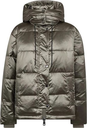 Mos Mosh Avon Down Jacket - Dames - Winterjassen - Groen - XS - Leer - Jassen