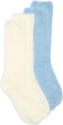 Honeydew Intimates Cloud Heaven 2-Pack Crew Socks in Arctic Breeze at Nordstrom