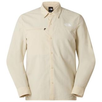 The North Face Packable Long Sleeve Shirt Hemd f&uuml;r Herren | beige