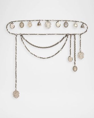Ralph Lauren Collection Multichain Charm Belt