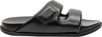 Givenchy Puffy Sandalen - Heren - Sandalen - Zwart - 43 EU - Leer - Schoenen