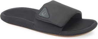 Olukai Ulele Water Resistant Slide Sandal in Lava Rock /Lava Rock at Nordstrom, Size 13