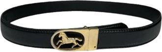 Celine Pre-owned Leren Riem - Dames - Vintage Accessoires - Zwart - ONE Size - Leer - Vintage