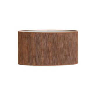 Light & Living Pantalla de lámpara - Penny - marrón - textil - - Light&living