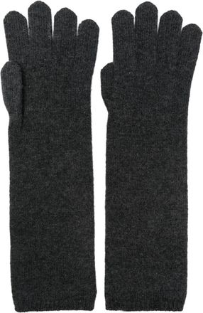 Max Mara cashmere gloves - women - Cashmere - One Size - Grey