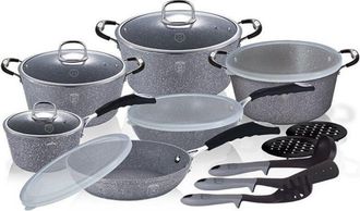Berlinger Haus Juego De Bater&iacute;a De Cocina De Granito Berlinger Haus Bh-6196 Con Toque De Piedra