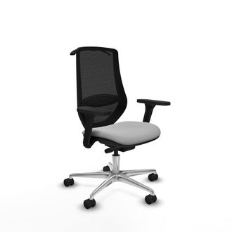 Piqueras y Crespo Piqueras-y-crespo Mardos Silla De Oficina Gris Claro Ergon&oacute;mica