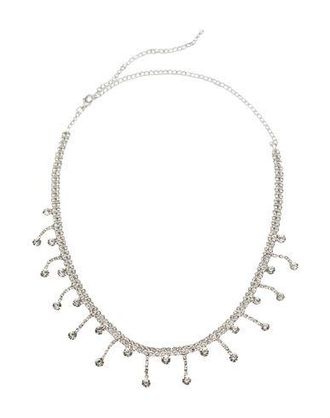 8 by YOOX EMBELLISHED RHINESTONES CHOKER