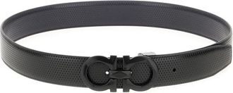 Ferragamo Heren, Accessoires, Zwart, Maat: 115 CM Leer