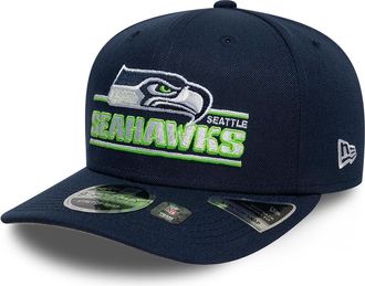 New Era NFL Seattle Seahawks 9Seventy Stretch Snap Cap Dk Blue OSFM