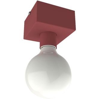 Lumicom Lumicom - boston s Plafoniera, 1XE27, max 42W, metallo, nero opaco, 10X10cm