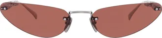 Gucci Brown Cat Eye Ladies Sunglasses GG1920S 002 63