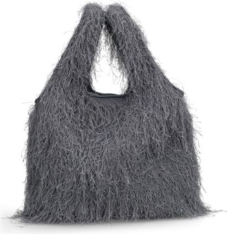 Dries Van Noten Fringed Tote Bag-Donna
