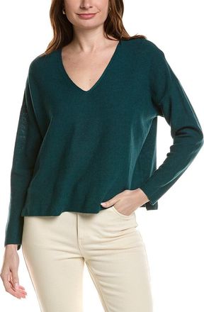 Eileen Fisher Eileen Fisher V-Neck Linen-Blend Sweater