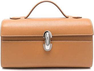 Savette Symmetry tote bag - women - Calf Leather/Calf Leather - OS - Brown
