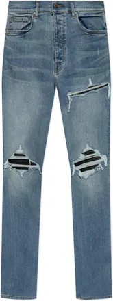 Amiri Skinny Jeans, male, Blue, Size: W32 Jeans with logo