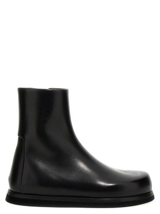 Mars&egrave;ll Black Accom Ankle Boots