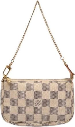 Louis Vuitton Pre-owned Mini Pochette Accessoires - - Pre-owned - Donna - Beige - ONE SIZE