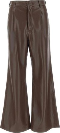 Andamane Broeken, Dames, Bruin, XS, Wide Broeken