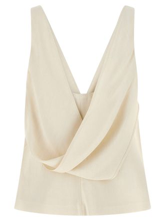 Brunello Cucinelli Fluid Tank Top - Ivory