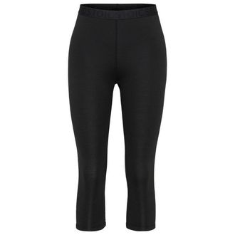 Stoic MerinoSoft180 TuleboLightSt. 3/4 Pants Merinounterw&auml;sche f&uuml;r Damen | schwarz