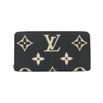 Louis Vuitton Pre-owned Vintage Long Wallet (bi-fold) - Dames - Pre-owned - Zwart - Maat: ONE Size Leer