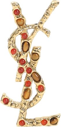 Saint Laurent Brooches, female, Multicolor, Size: ONE SIZE Brooch